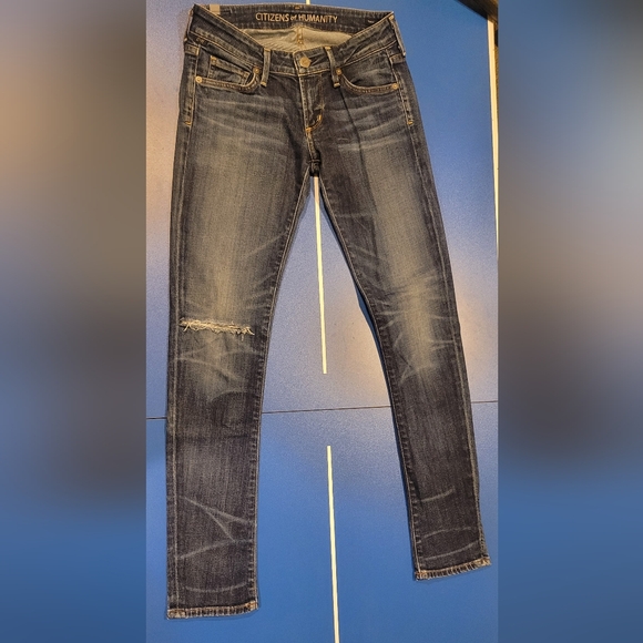 Citizens Of Humanity RACER Skinny Jeans Low Rise - Picture 1 of 14